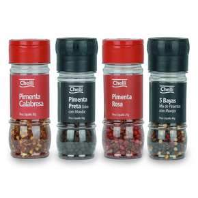 kit ouro apreciador de pimentas