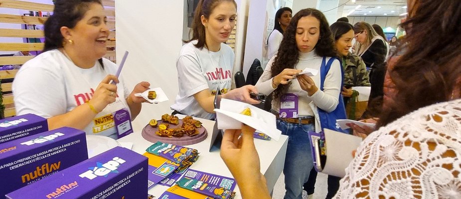 Nutflav apresenta alimento proteico e inovador no Meeting Brasileiro de Nutrição Estética, em São Paulo